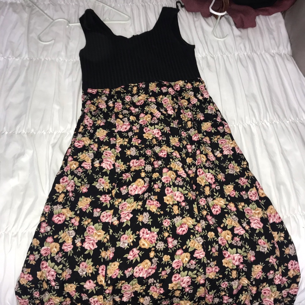 spring floral dress